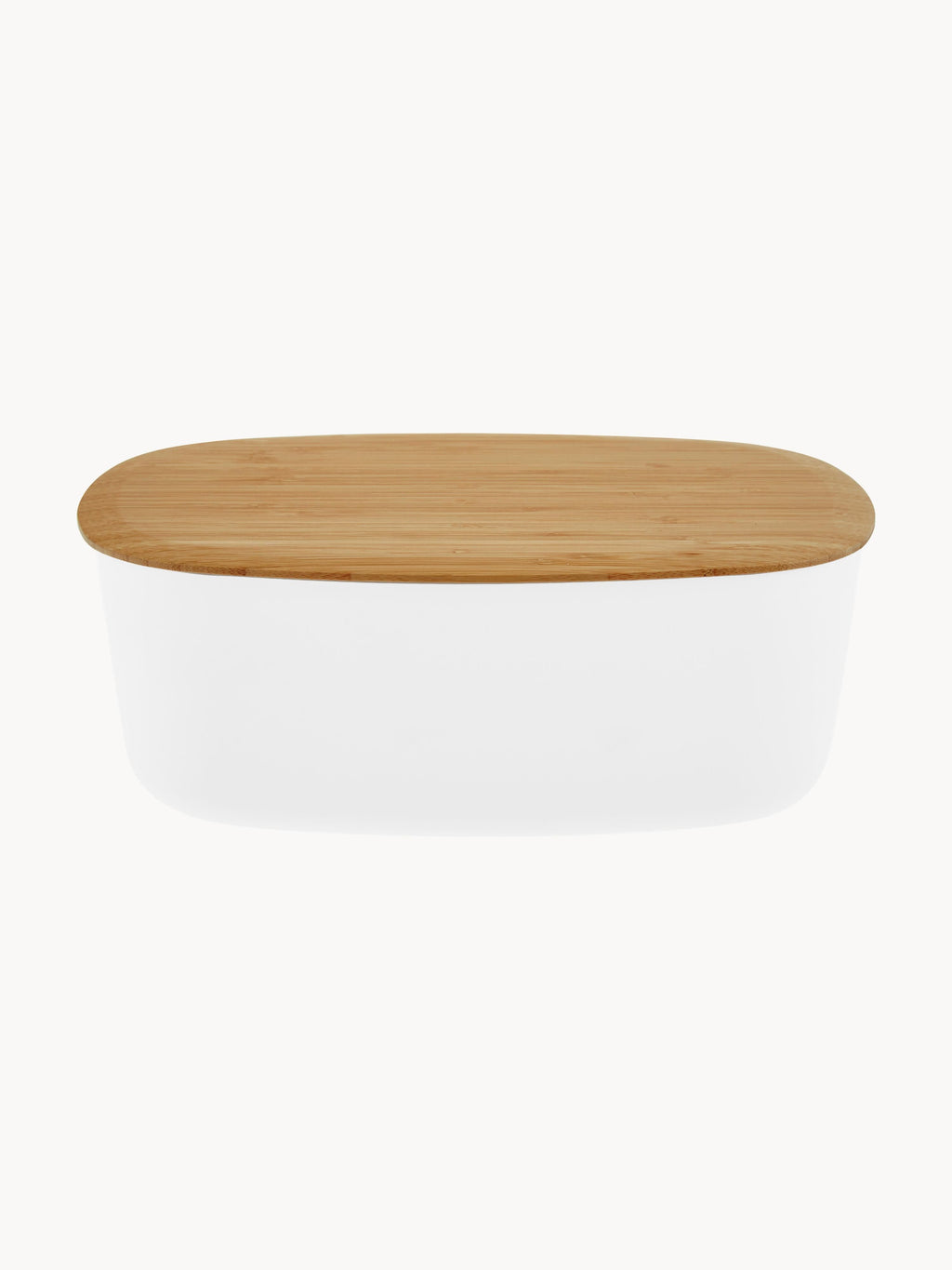 Boîte à pain avec couvercle en bambou Box-It, larg. 35 x haut. 12 cm