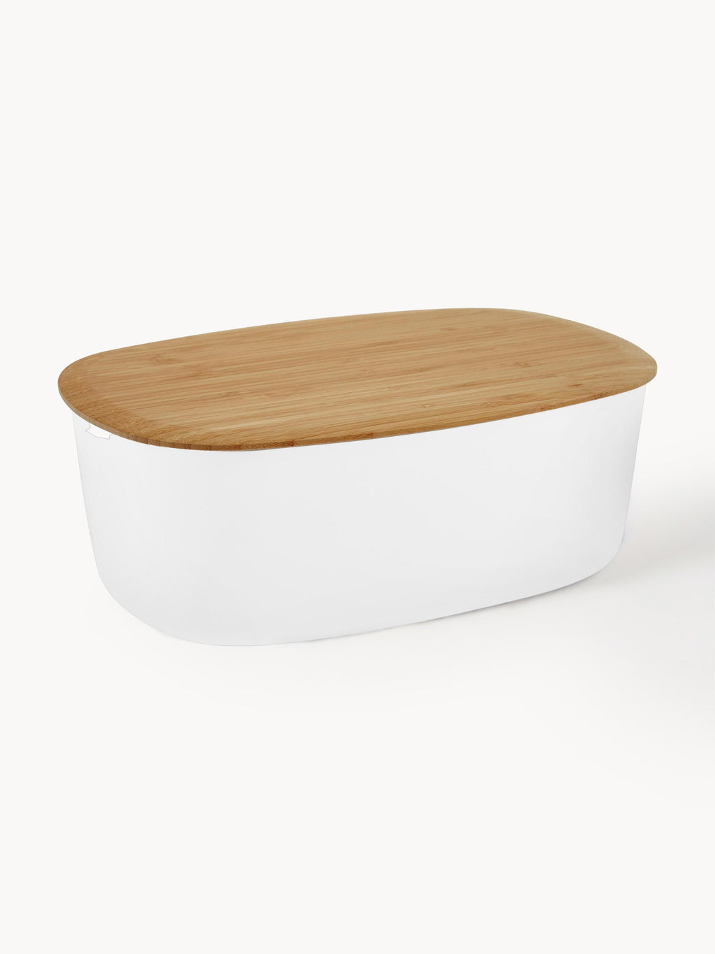 Boîte à pain avec couvercle en bambou Box-It, larg. 35 x haut. 12 cm