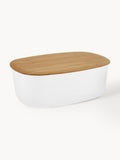 Boîte à pain avec couvercle en bambou Box-It, larg. 35 x haut. 12 cm