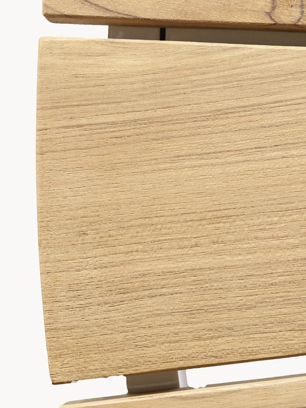 Table de jardin ronde en teck Hard & Ellen, tailles variées, Ø 130 x haut. 73 cm