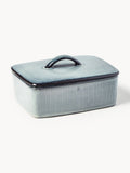 Beurrier artisanal Nordic Sea, larg. 15 x prof. 12 cm