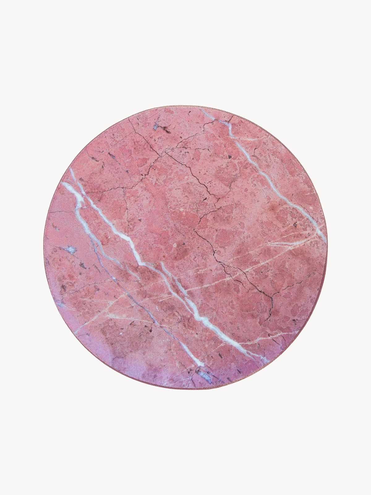 Sous-verres aspect marbre Cara, 6 pièces, Ø 10 cm