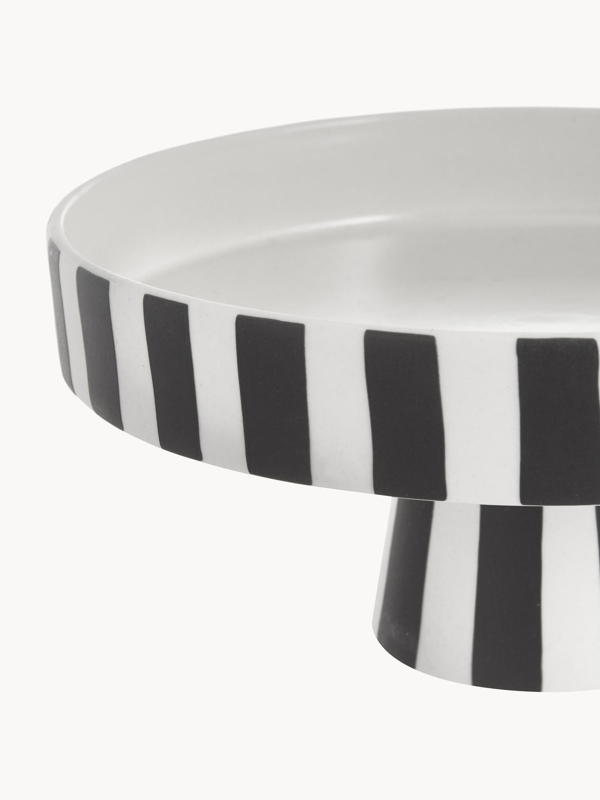 Plat à gâteaux en céramique Toppu, Ø 20 x haut. 9 cm