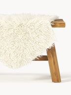 Tapis doux en fourrure synthétique Morten, 60 x 90 cm