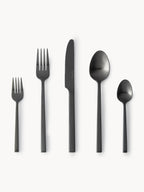Ménagère brossée Shine, tailles variées, 4 personnes (20 pièces)