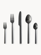 Ménagère brossée Shine, tailles variées, 4 personnes (20 pièces)