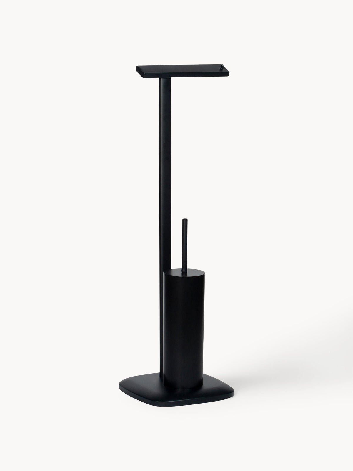 Porte-rouleaux WC avec brosse de toilette Deptford, larg. 23 x haut. 73cm