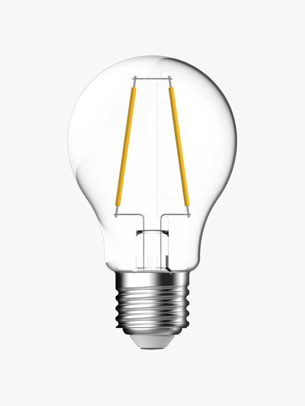 Ampoule E27, intensité variable, blanc chaud, 4,8 W, 6 pièces, Ø 5 x haut. 8 cm