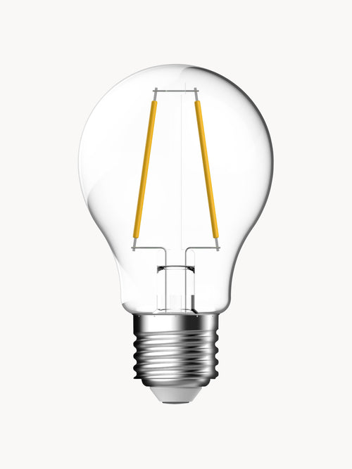 Ampoule E27, intensité variable, blanc chaud, 4,8 W, 6 pièces, Ø 5 x haut. 8 cm