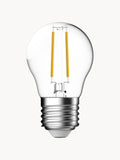 Ampoule E27, intensité variable, blanc chaud, 4,8 W, 6 pièces, Ø 5 x haut. 8 cm