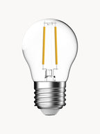 Ampoule E27, intensité variable, blanc chaud, 4,8 W, 6 pièces, Ø 5 x haut. 8 cm