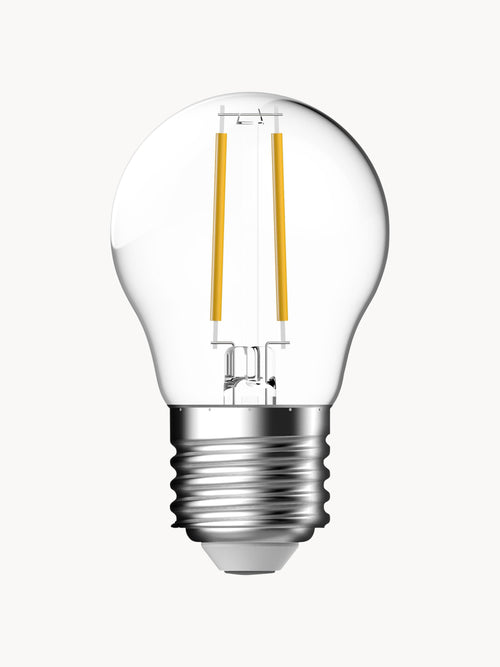 Ampoule E27, intensité variable, blanc chaud, 4,8 W, 6 pièces, Ø 5 x haut. 8 cm