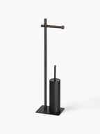 Porte-rouleaux WC avec brosse de toilette Deptford, larg. 23 x haut. 73cm