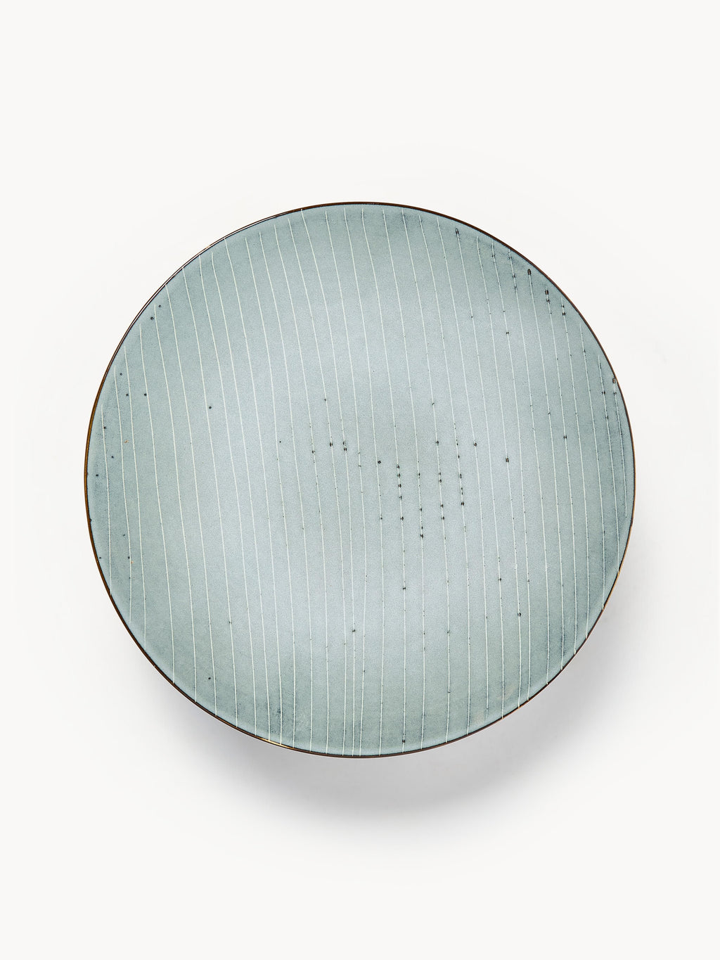 Présentoir à gâteau fait main Nordic Sea, Ø 30 x haut. 10 cm