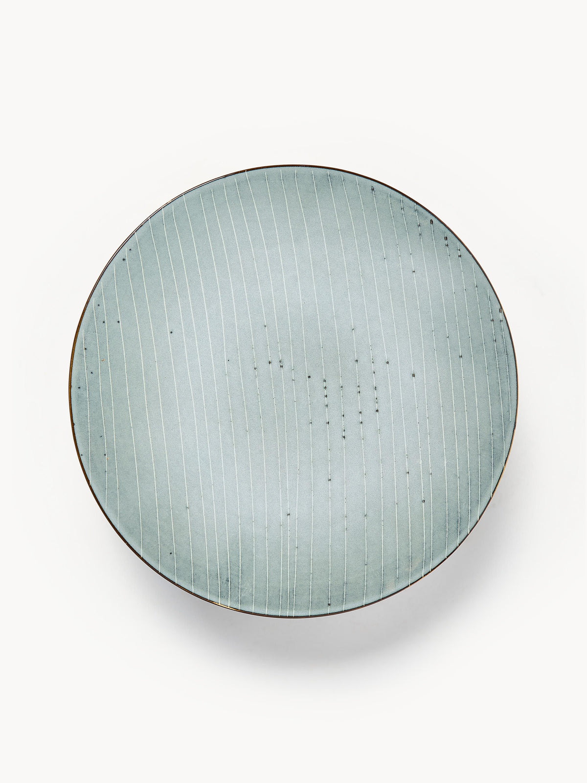 Présentoir à gâteau fait main Nordic Sea, Ø 30 x haut. 10 cm