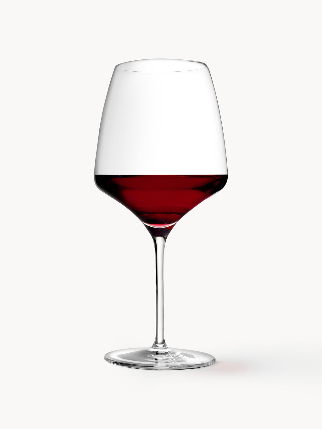Verres à vin rouge en cristal Experience, 6 pièces, Ø 11 x haut. 23 cm, 645 ml