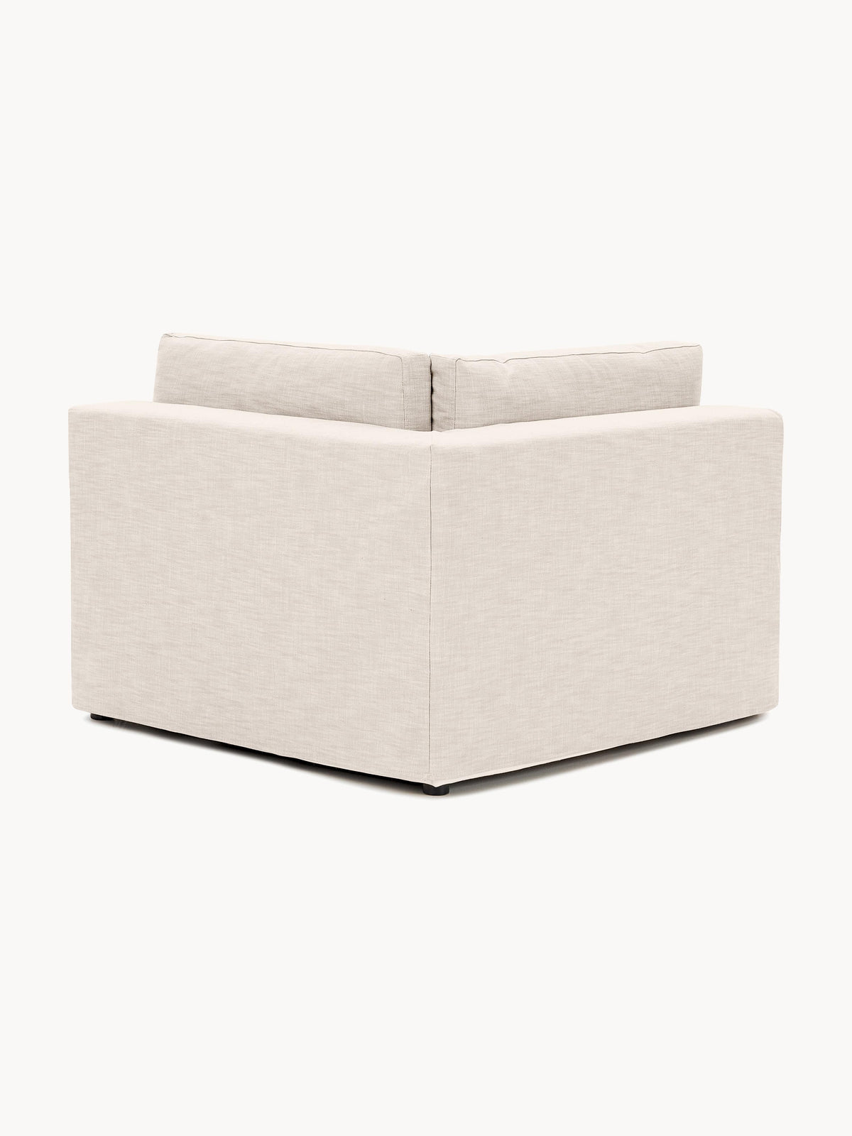 Module d'angle avec revêtement amovible Russell, larg. 103 x prof. 103 cm