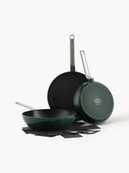 Batterie de cuisine avec revêtement antiadhésif Evolution, 3 pièces, Différentes tailles