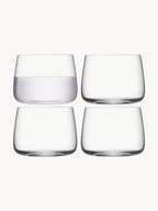 Verres à eau Metropolitan, 4 pièces, Ø 9 x haut. 7 cm, 360 ml