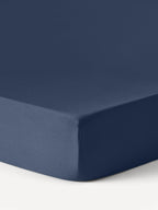 Drap-housse en satin de coton pour surmatelas Comfort, 90 x 200 cm, haut. 15 cm