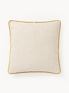 Housse de coussin avec passepoil bicolore Cressida, 45 x 45 cm