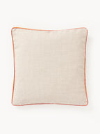Housse de coussin avec passepoil bicolore Cressida, 45 x 45 cm