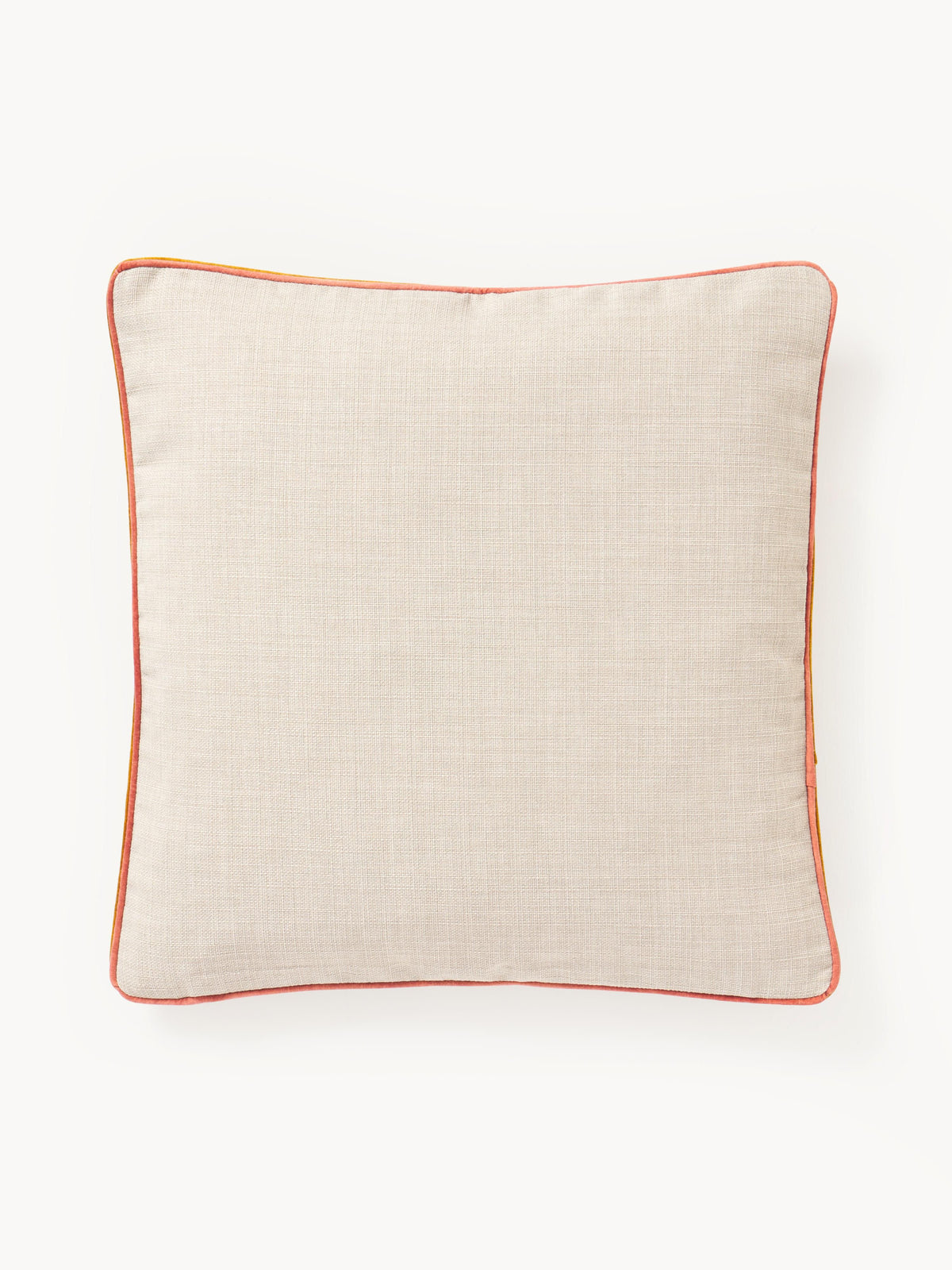 Housse de coussin avec passepoil bicolore Cressida, 45 x 45 cm