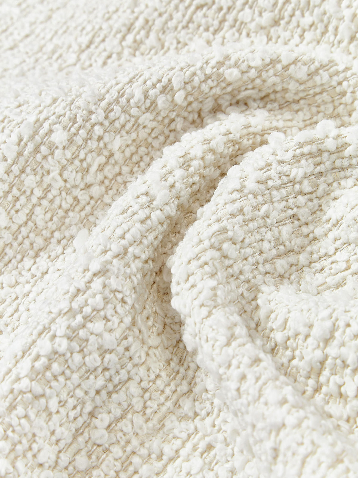 Housses de coussin en bouclette Bellamie, 2 pièces, 45 x 45 cm