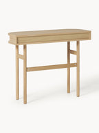 Console à façade cannelée Calary, larg. 100 x long. 80 cm