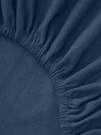 Drap-housse en flanelle pour sommier tapissier Biba, 90 x 200 cm, haut. 35 cm