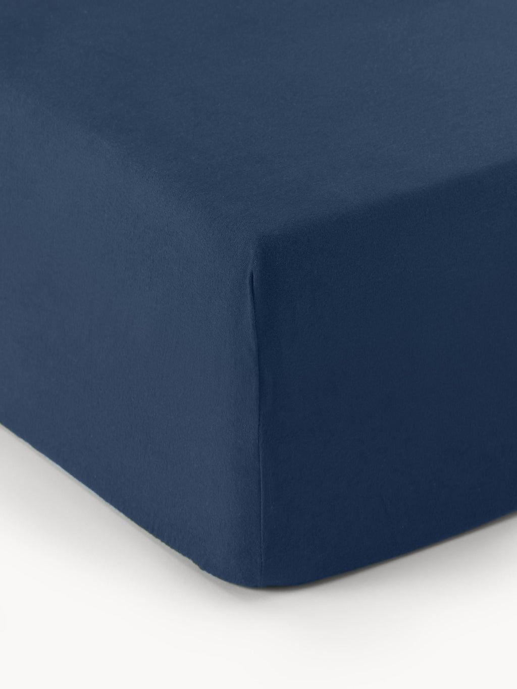 Drap-housse en flanelle pour sommier tapissier Biba, 90 x 200 cm, haut. 35 cm