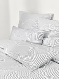 Housse de couette en coton Arcs, 140 x 200 cm