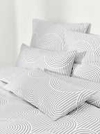 Housse de couette en coton Arcs, 140 x 200 cm