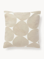 Housse de coussin brodée Bardia, 45 x 45 cm