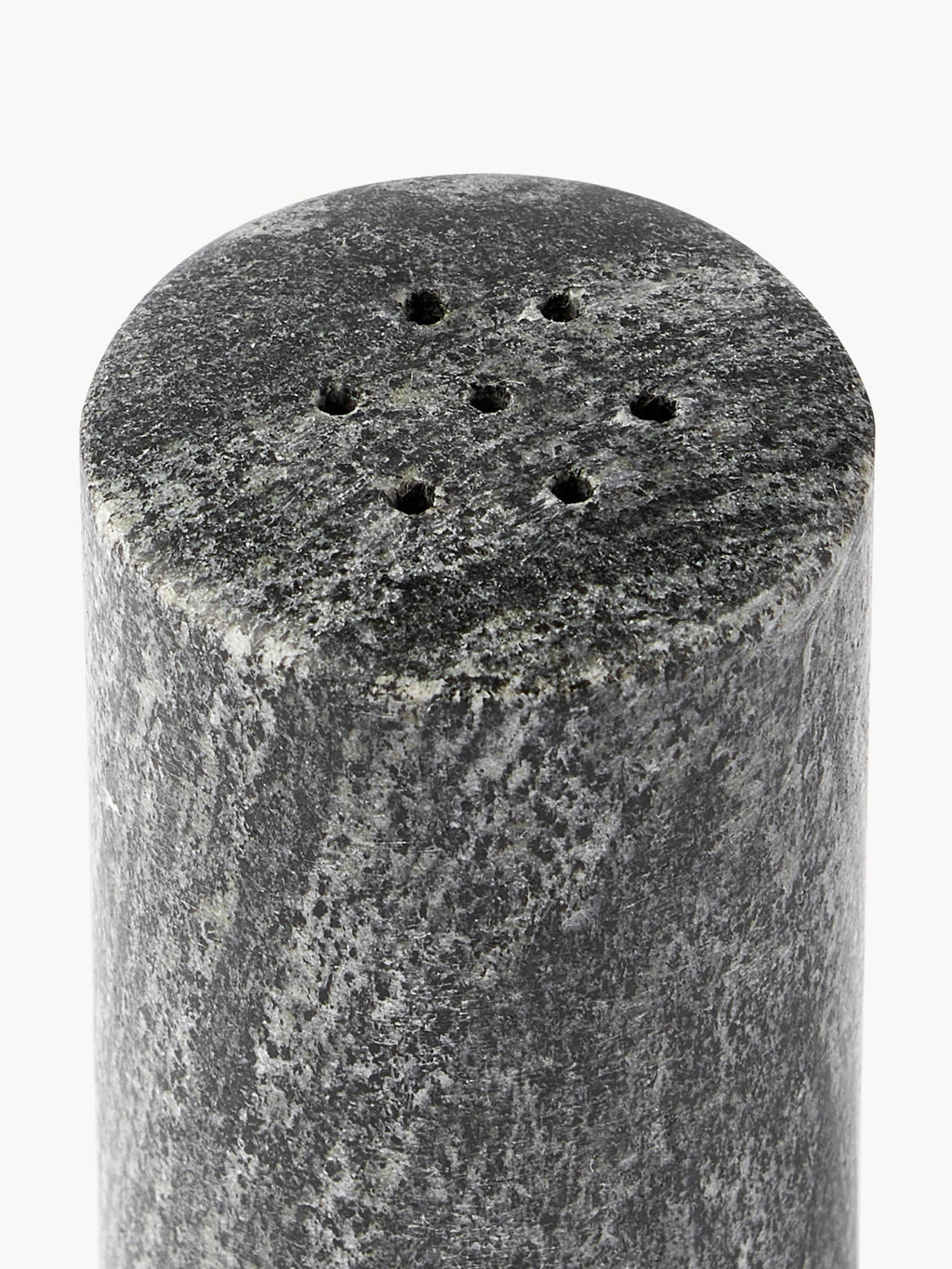 Salière et poivrière en marbre Agata, 2 pièces, Ø 5 x haut. 10 cm