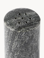 Salière et poivrière en marbre Agata, 2 pièces, Ø 5 x haut. 10 cm