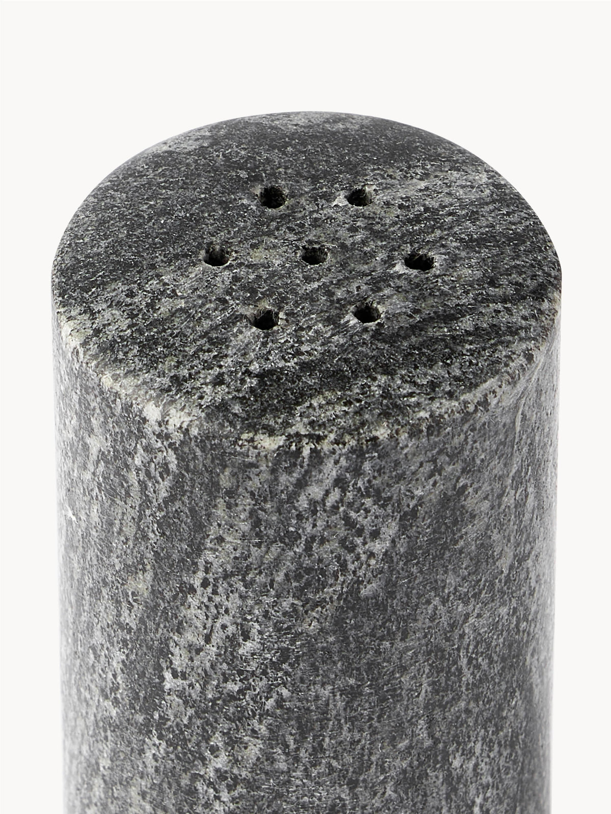 Salière et poivrière en marbre Agata, 2 pièces, Ø 5 x haut. 10 cm
