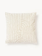 Housse de coussin en coton Bell, 45 x 45 cm
