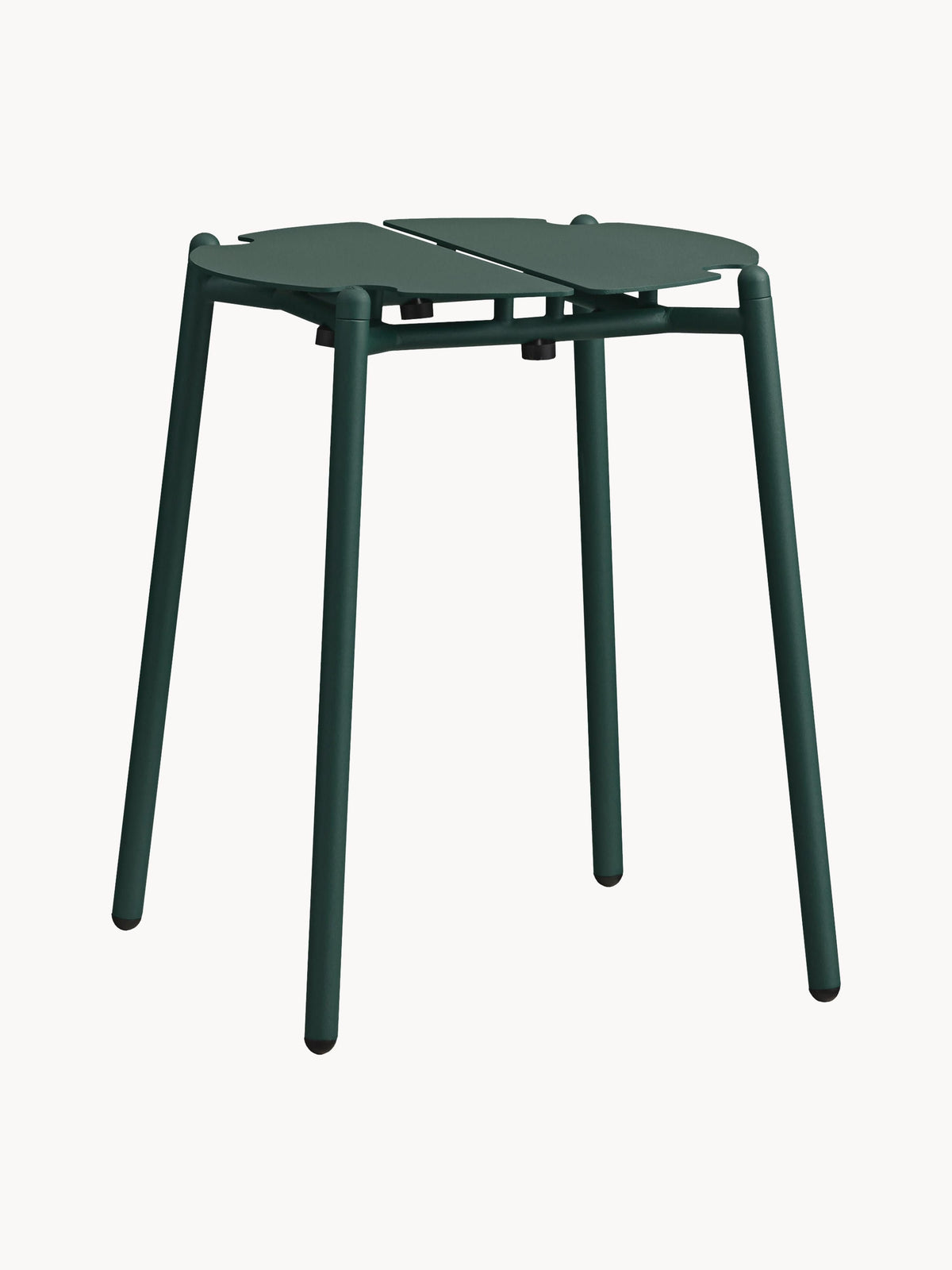 Tabouret de bar de jardin en métal Novo, Ø 24 cm