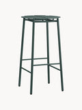 Tabouret de bar de jardin en métal Novo, Ø 24 cm
