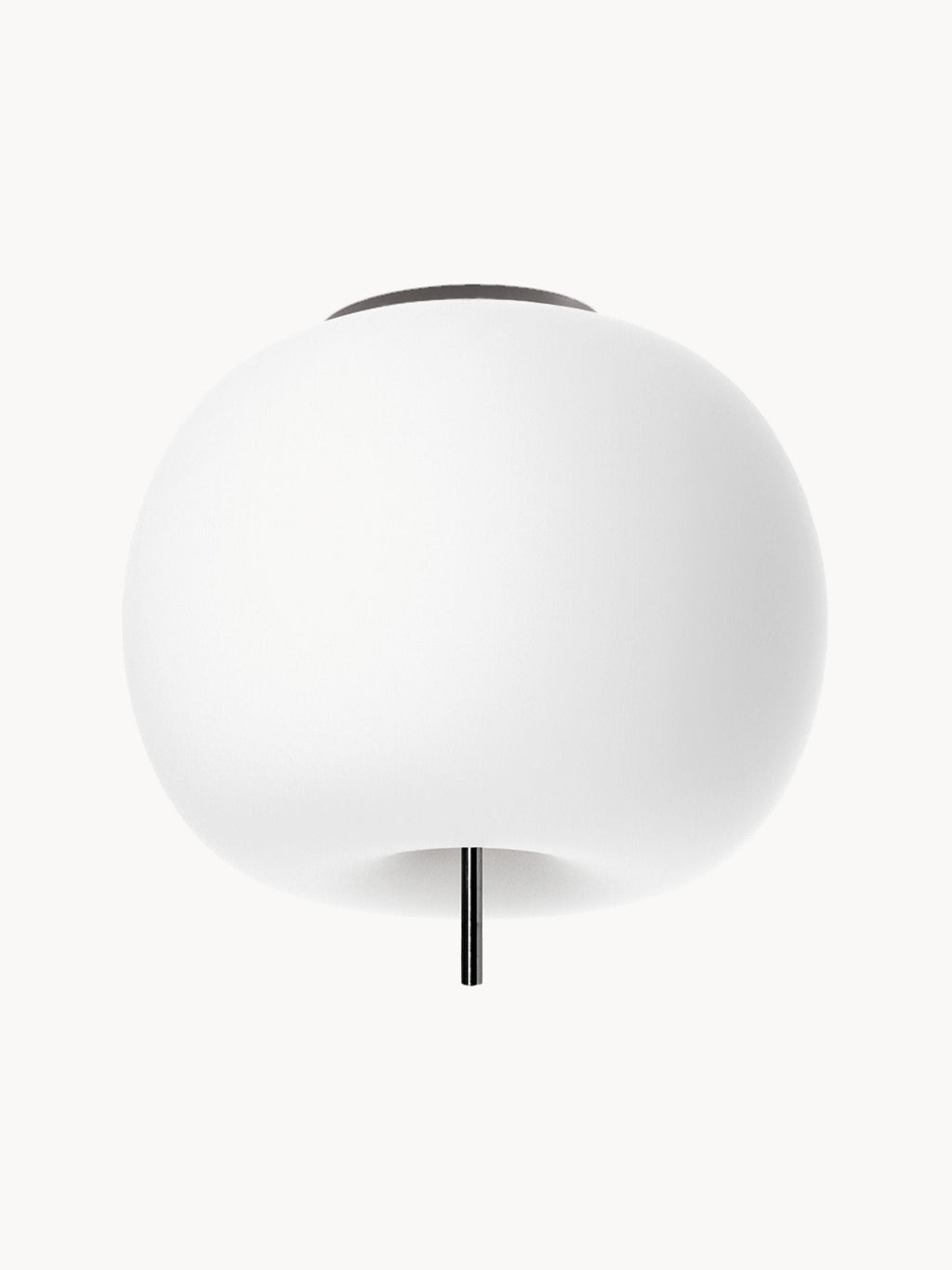 Plafonnier soufflé bouche Kushi, intensité ajustable, Ø 16 x haut. 16 cm