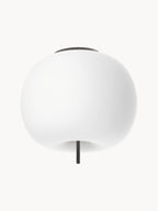 Plafonnier soufflé bouche Kushi, intensité ajustable, Ø 16 x haut. 16 cm