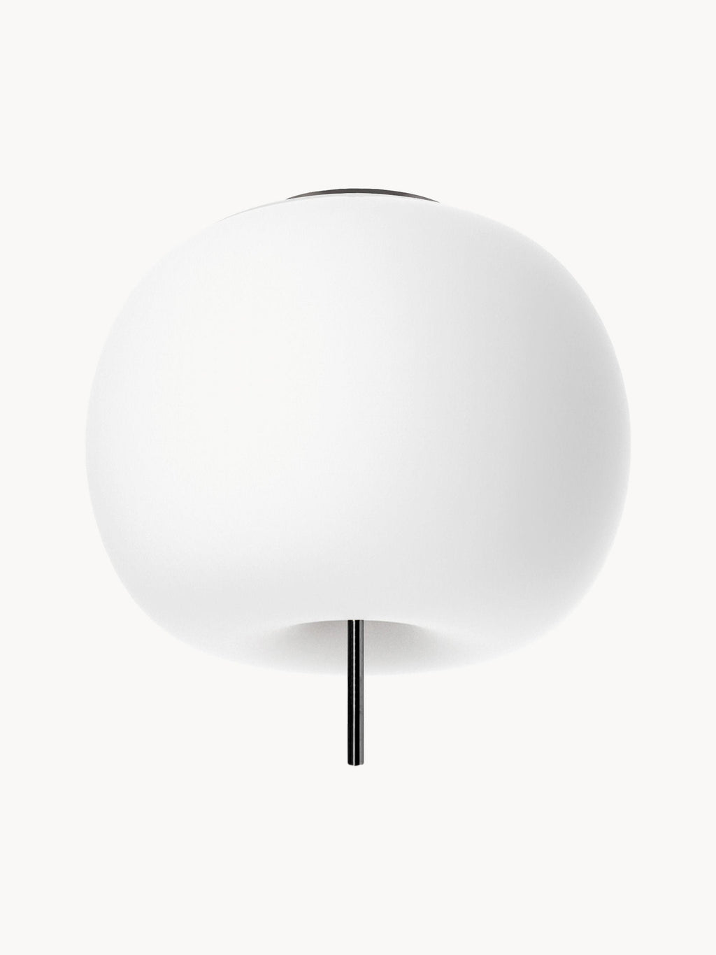 Plafonnier soufflé bouche Kushi, intensité ajustable, Ø 16 x haut. 16 cm