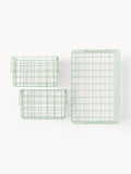 Bacs de rangement en métal The Baskets, 3 pièces, Différentes tailles