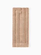 Tapis d'entrée doux à poils longs Genève, 80 x 200 cm