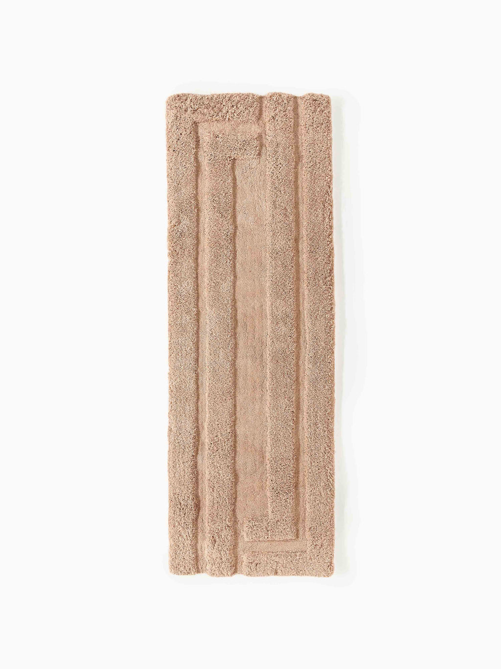 Tapis d'entrée doux à poils longs Genève, 80 x 200 cm