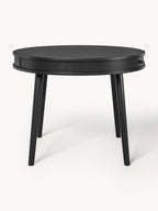 Table ronde avec rangement Calary, tailles variées, Ø 120 cm