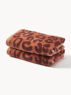 Serviette de toilette Leo, tailles variées, Serviettes invité, 30 x 50 cm, 2 pièces
