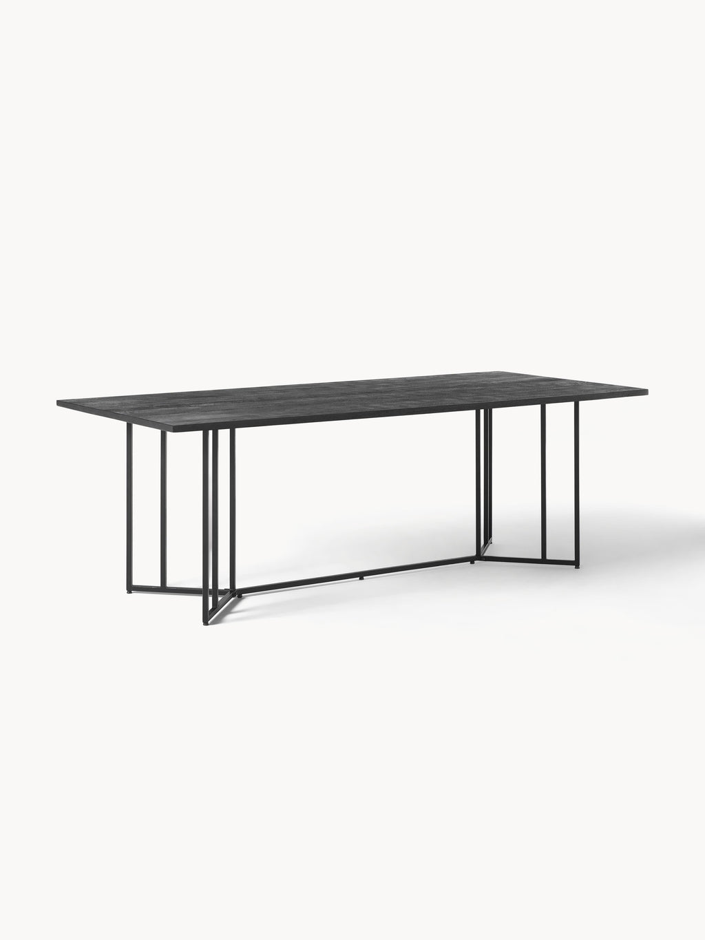 Table en manguier Luca, tailles variées, larg. 220 x prof. 100 cm