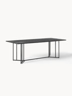 Table en manguier Luca, tailles variées, larg. 220 x prof. 100 cm